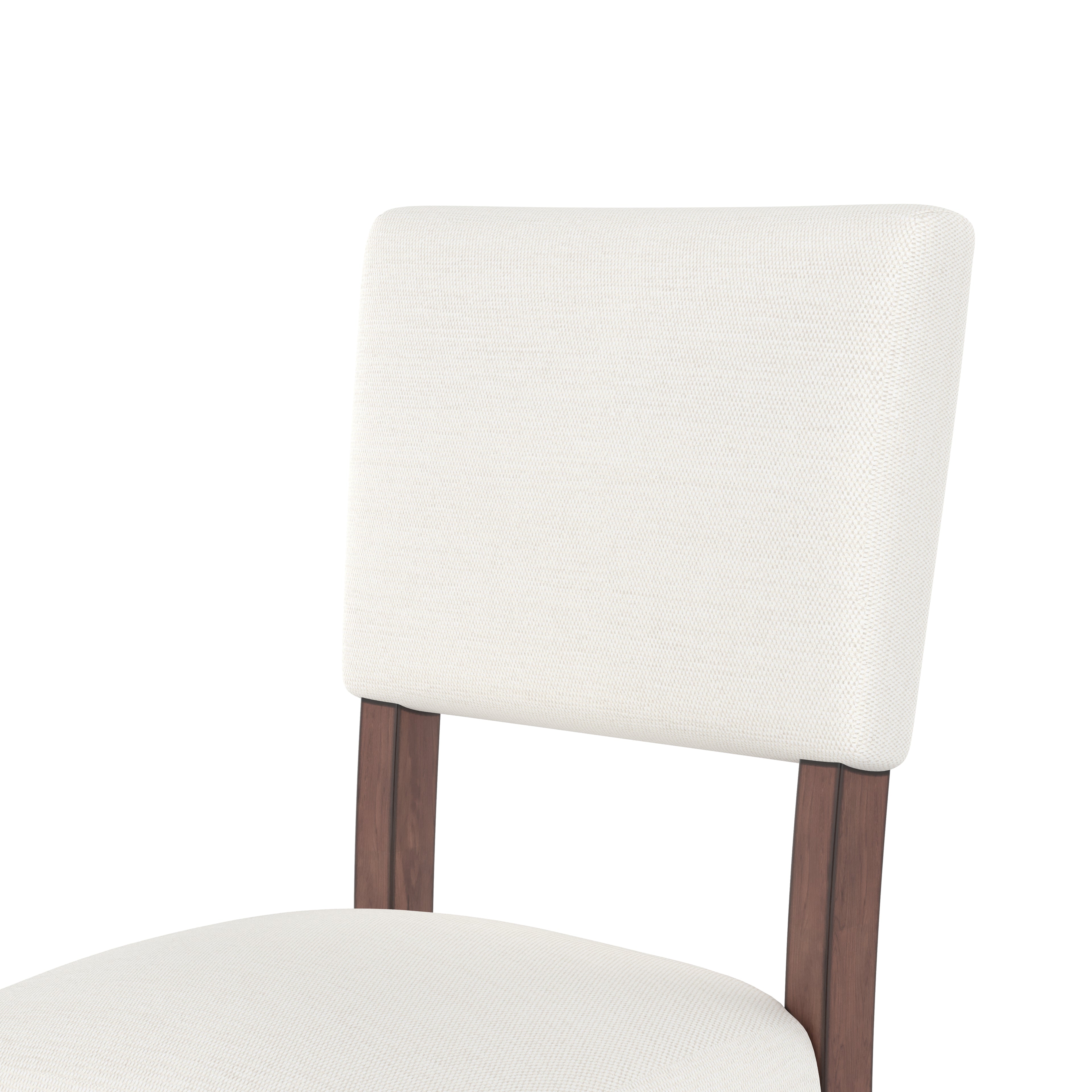 Mid Century Modern Bar Stools Set of 2, 40.4" Counter Stools with Back
