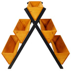 3 Tiers Wooden Vertical Raised Garden Bed with Legs