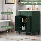 24'' Bathroom Vanity with Top Sink
