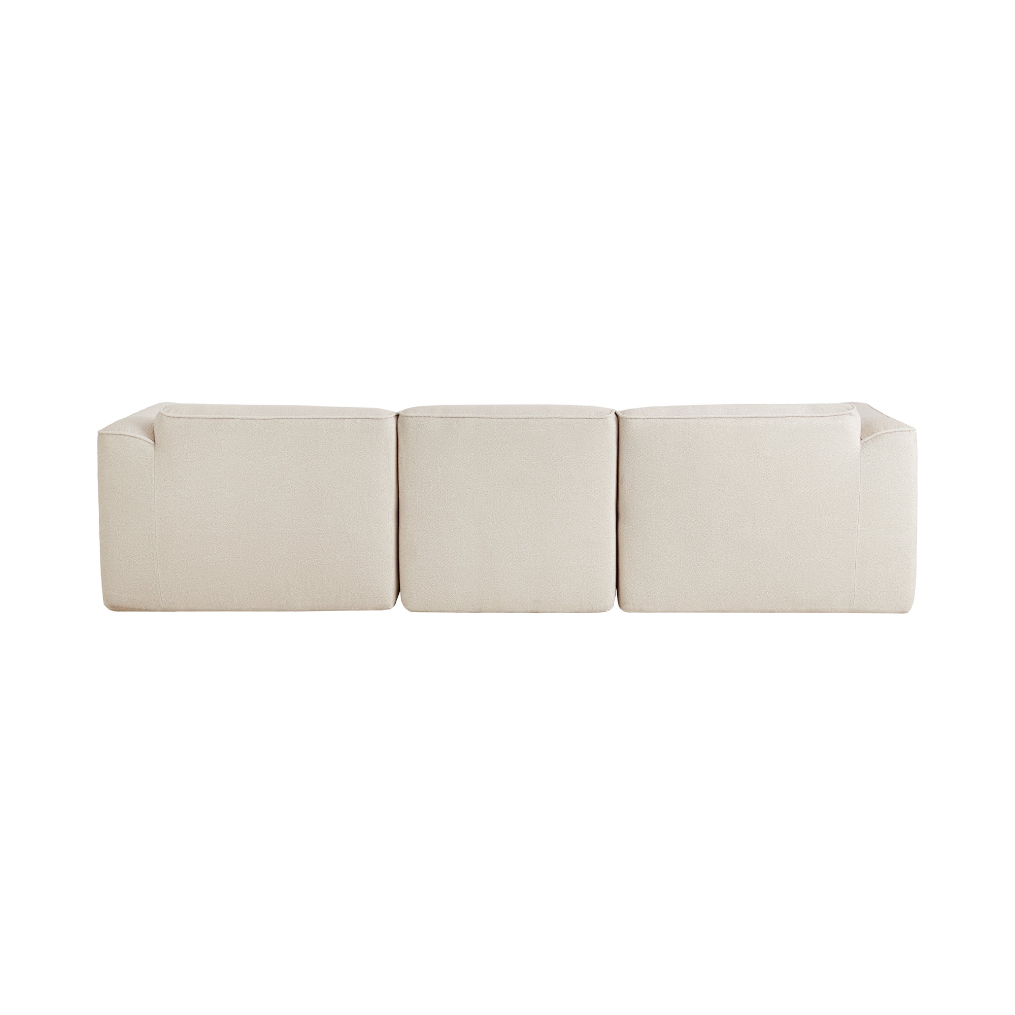 U_Style Luxury Velvet Sofa - 4-Seater