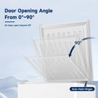 ORIKOOL 5.0 Cu.ft Solid Top Commercial Deep Chest Freezer