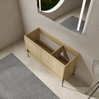 48" Freestanding Bathroom Vanity & 3 Soft-Close Cabinet Doors