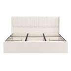 Large-Capacity Upholstered Storage Bed With Drawers