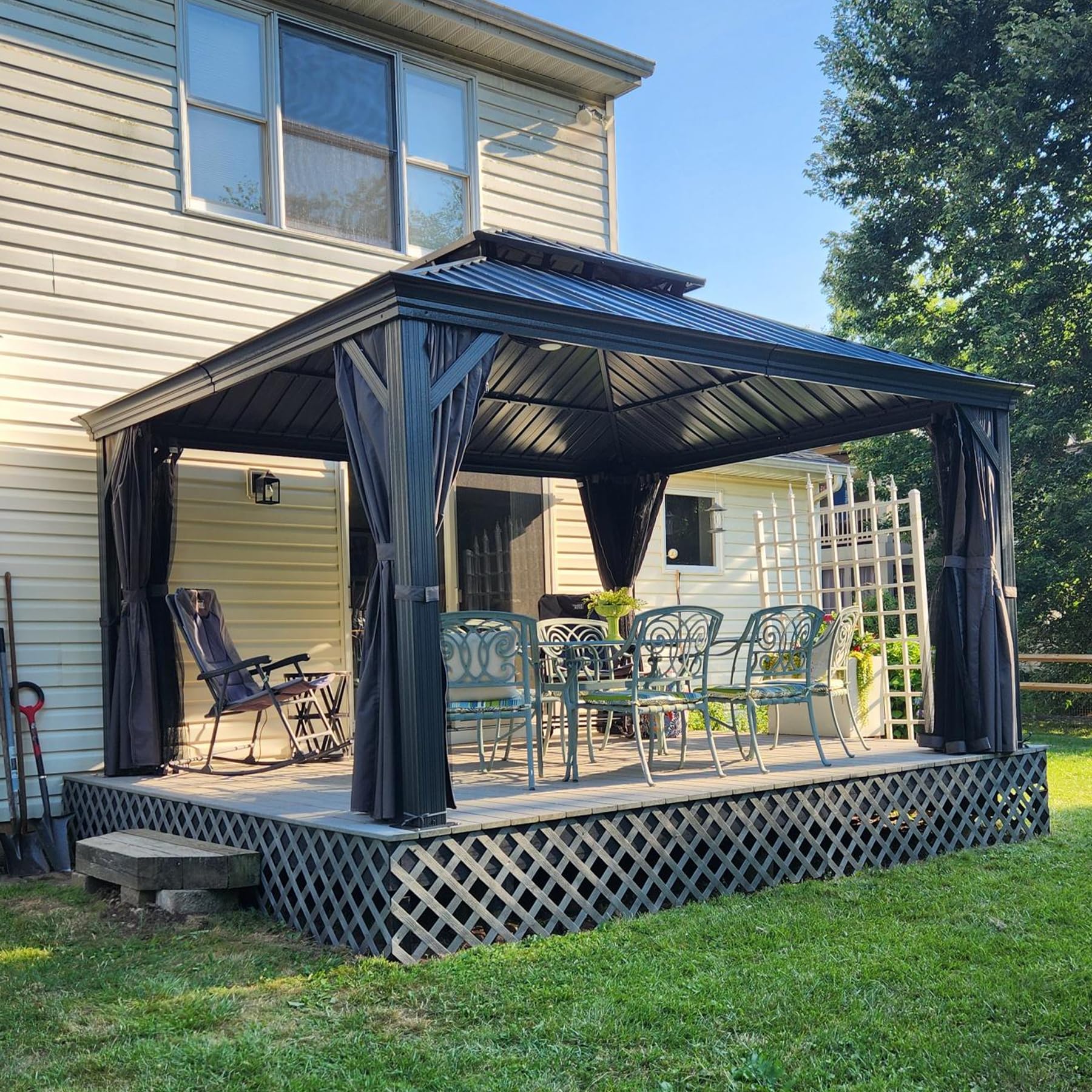 12' X 14' Hardtop Gazebo