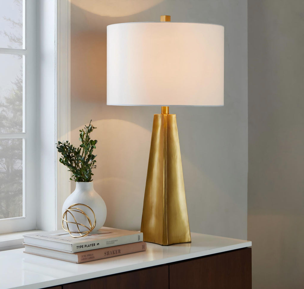Pompeii 29" Contemporary Polyresin Table Lamp