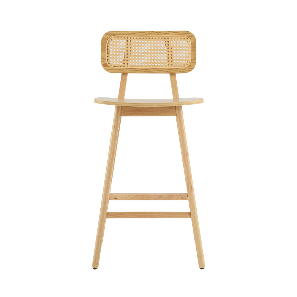 Bari Indoor Wood Barstool