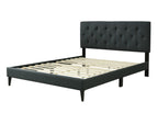 Twin Sized Tufted Bed in a Box with USB Charging