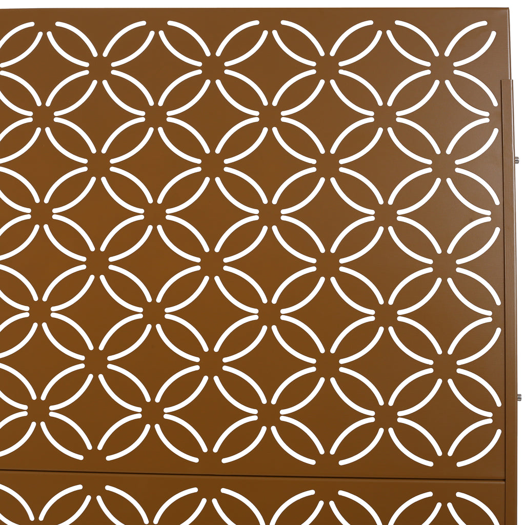 Freestanding Metal Privacy Screen