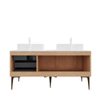 MUNIN 60" Bathroom Vanity with Sinks