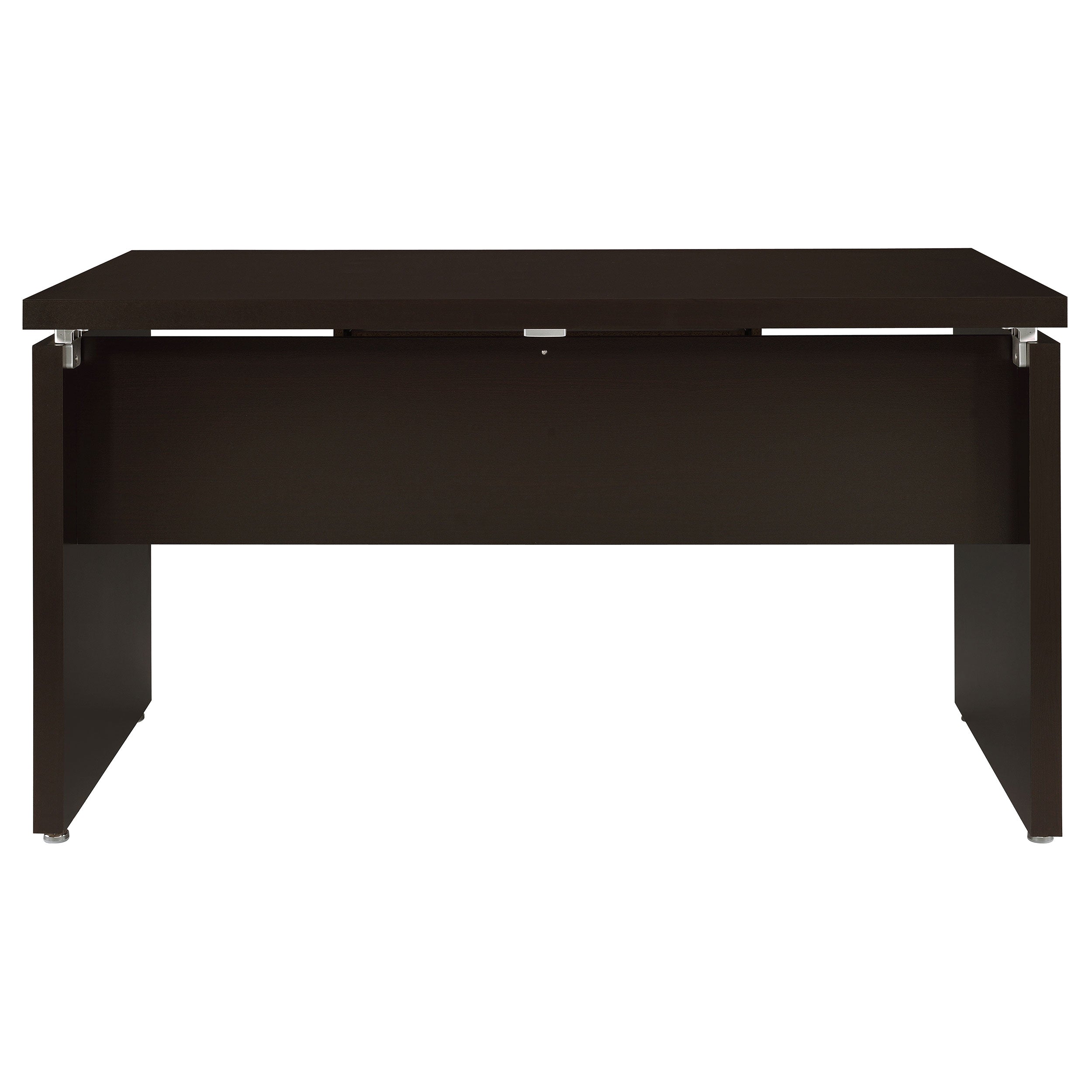 Ulloa Cappuccino 83-Inch L-Shaped Office Computer Desk
