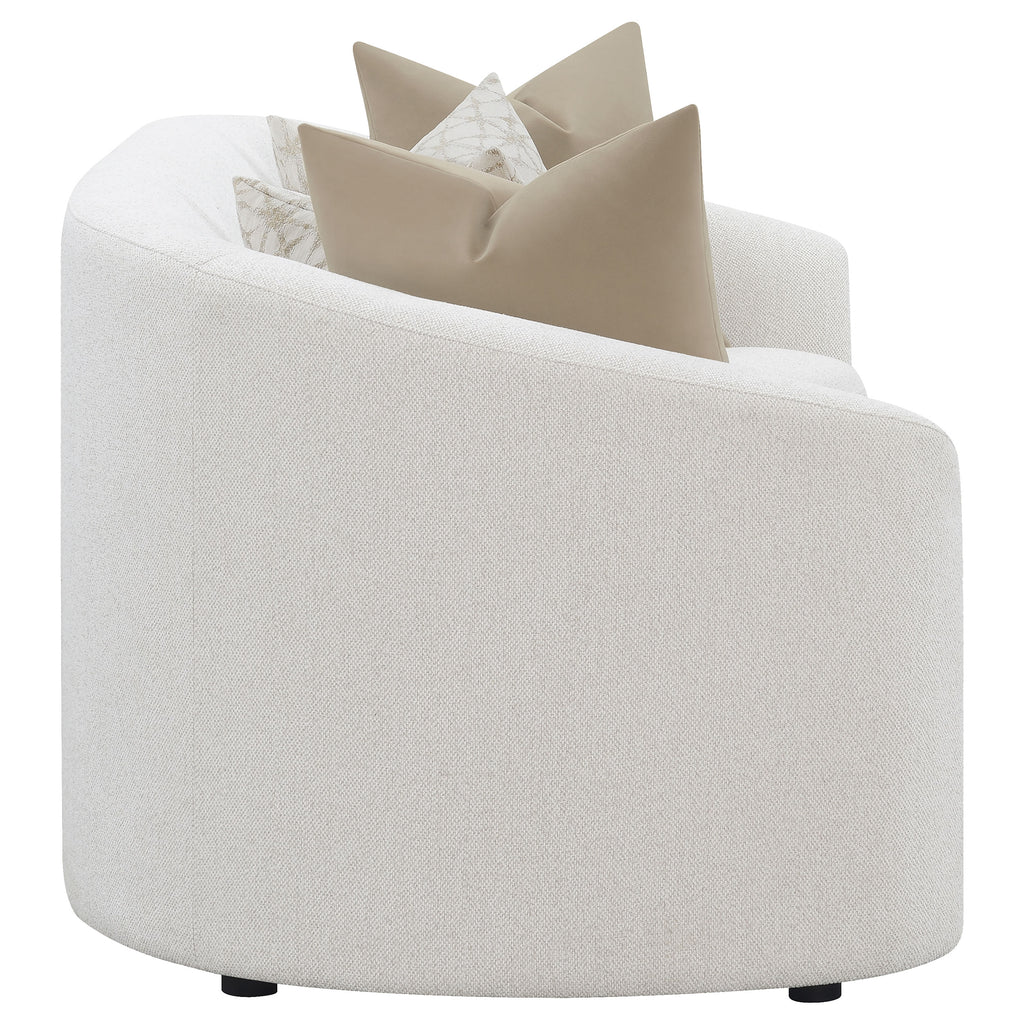 Rory Latte 2-Piece Sloped Arms Living Room Set