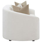 Rory Latte 2-Piece Sloped Arms Living Room Set