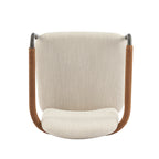 Dining Chair Set of 2 - Espresso and Beige