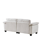 Luxury Chenille Upholstered Loveseat