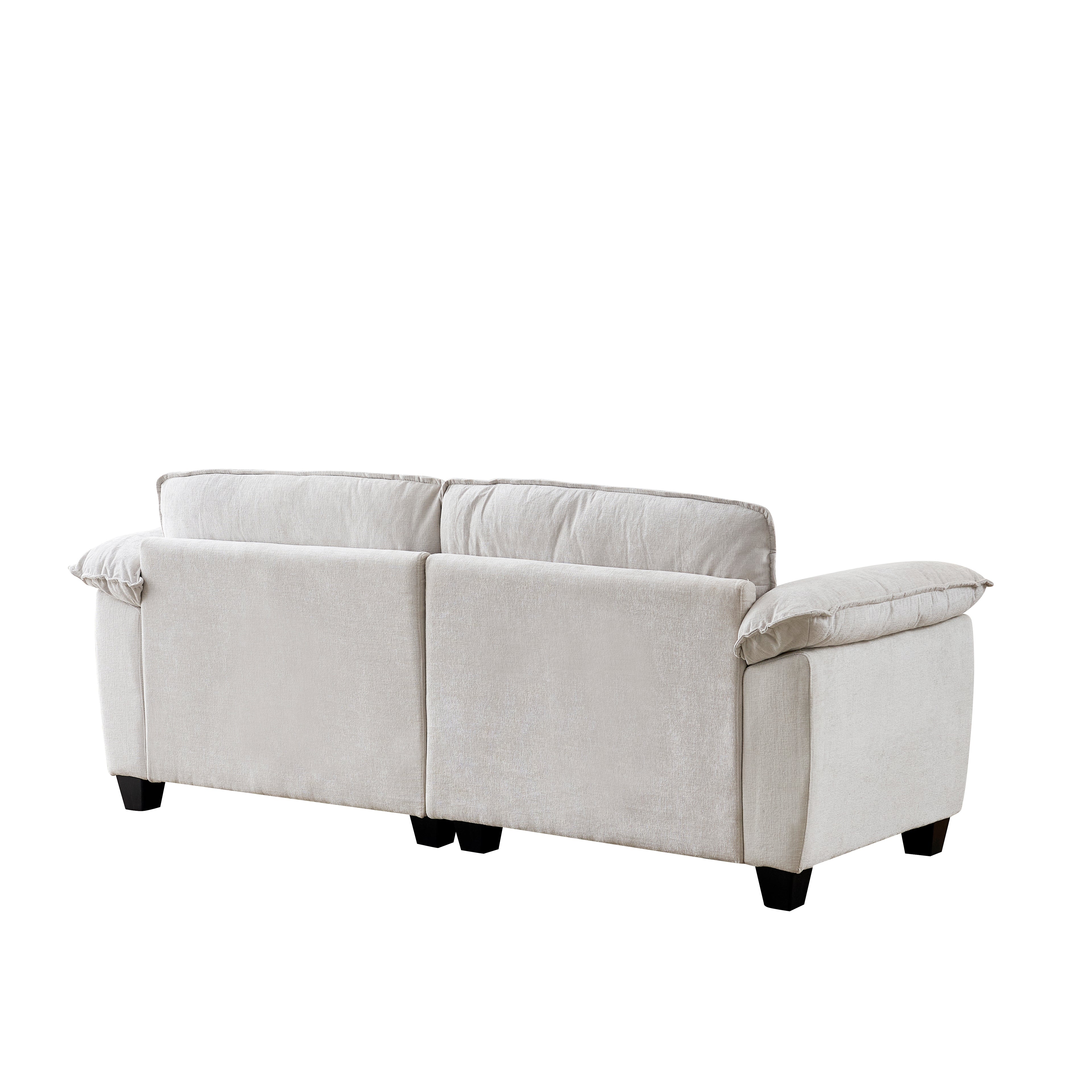Luxury Chenille Upholstered Loveseat