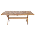 7 Pieces Acacia Wood Outdoor Dining Set