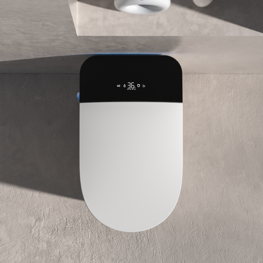 Fully Intelligent Toilet with Automatic Flip Cover
