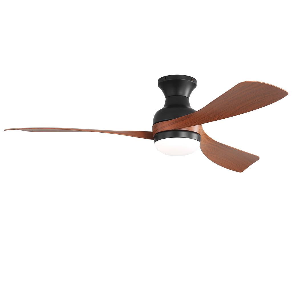 52" Ceiling Fan with Lights, Quiet DC Motor Reversible