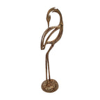 Aluminum Heron Sculpture Bird Statue