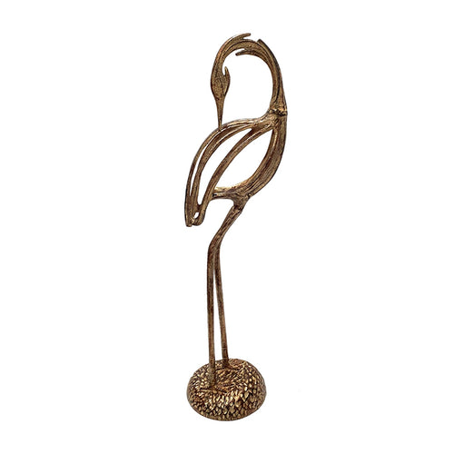 Aluminum Heron Sculpture Bird Statue