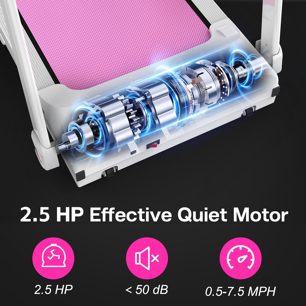 Foldable Treadmill 2.5HP Electric Folding Running Machine