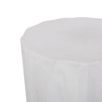 Outdoor Lightweight Concrete Side Table - Antique