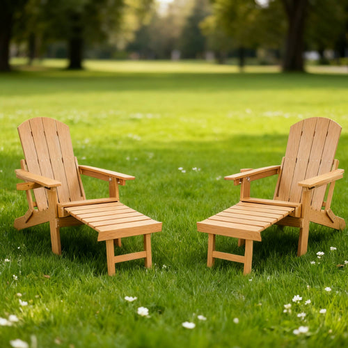 2-Piece All-Season Outdoor Lounge Chairs