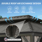 10' X 14' Hardtop Gazebo – Premium Outdoor Shelter