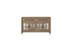 Power Raedy Buffet with Glass Cabinet Doors
