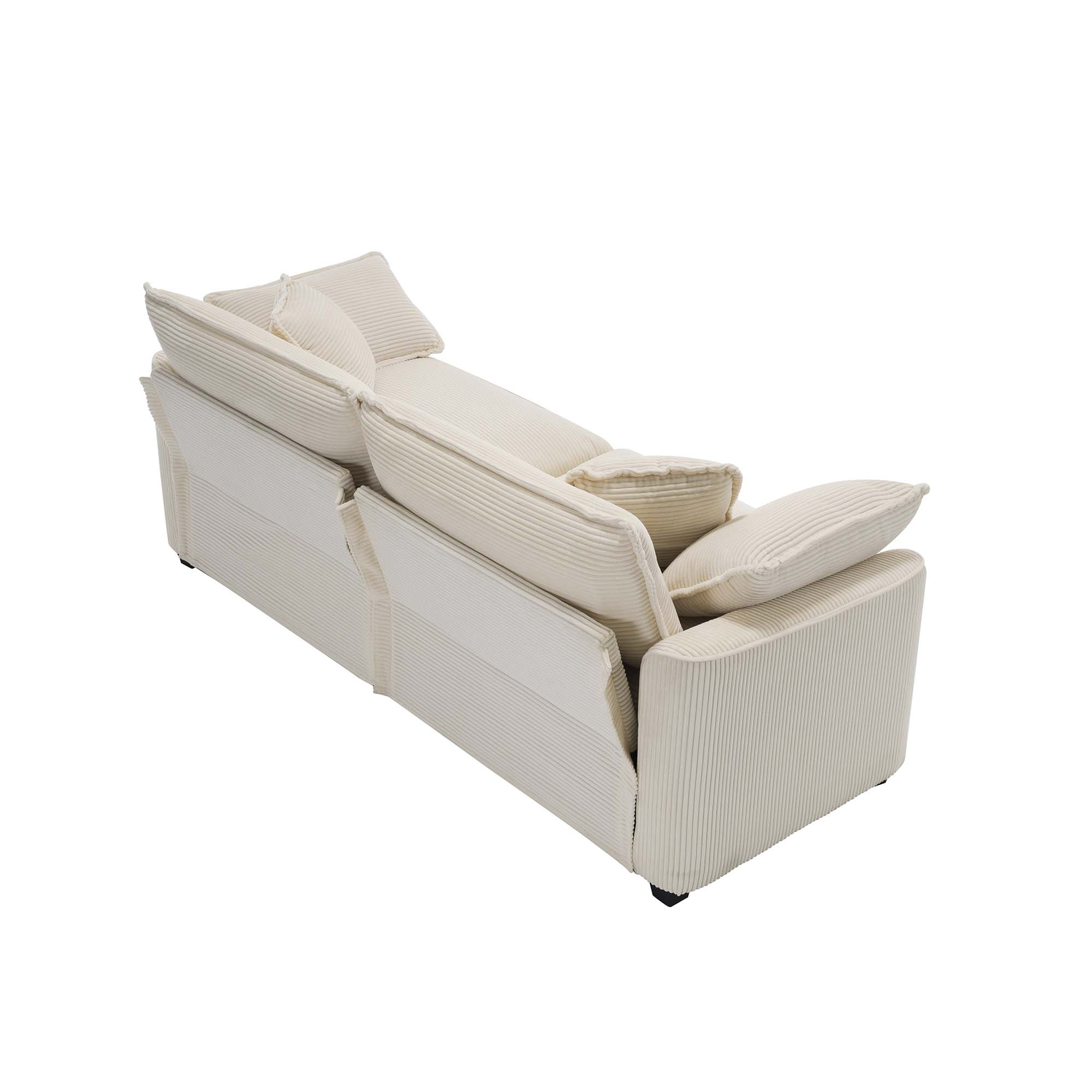 Modern Living Room Sofa Two-Piece Set