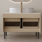 36 Inch Bathroom Vanity with Ceramic Integrated Sink & Soft-Close Drawers