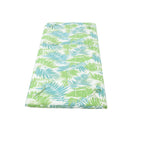 2" Thick Floral Chaise Lounge Cushion in Leaf Coconut