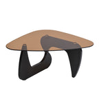 Small Farmhouse Coffee Table Mid-Century Modern Wood Center Table for Living Room