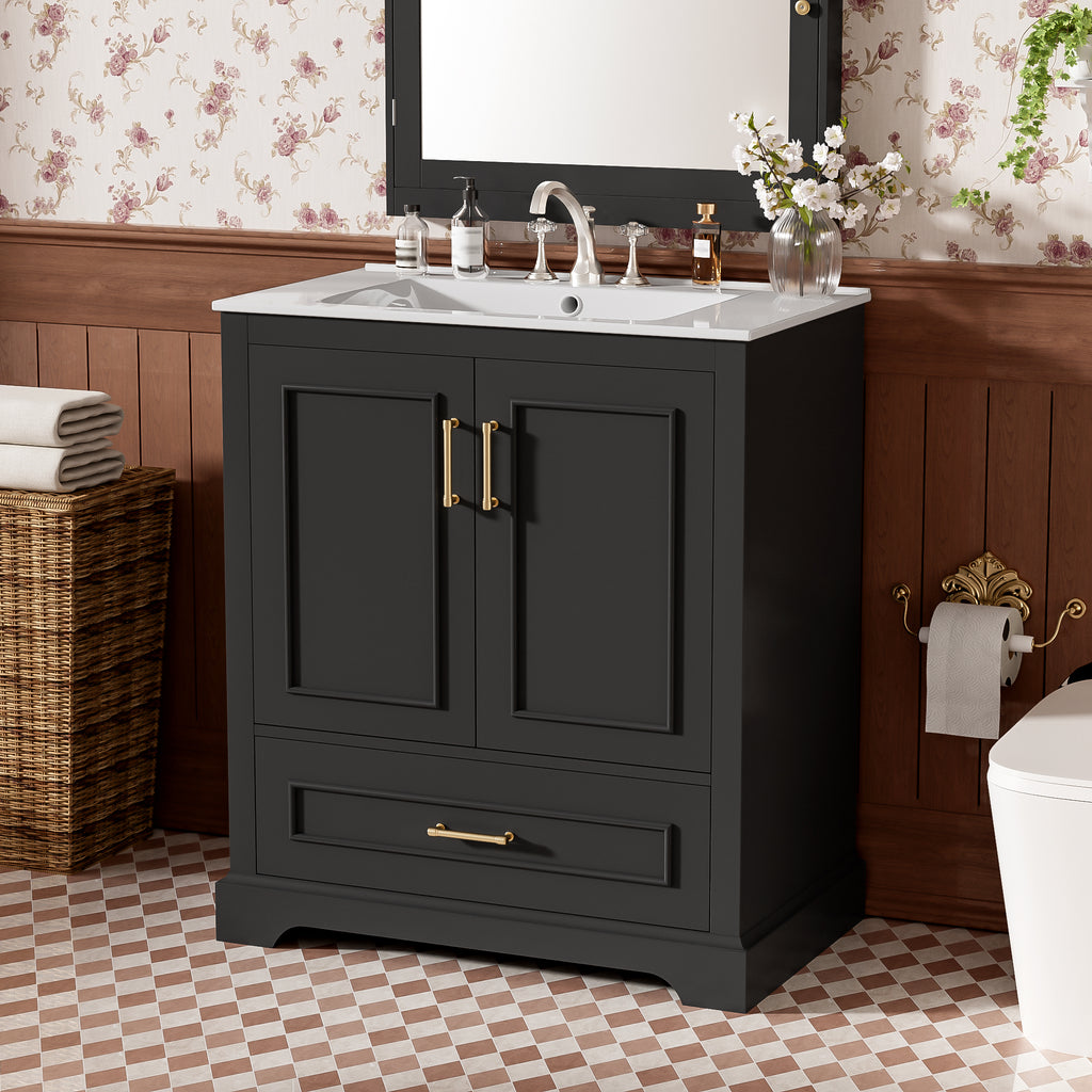 30" Bathroom Vanity with Sink