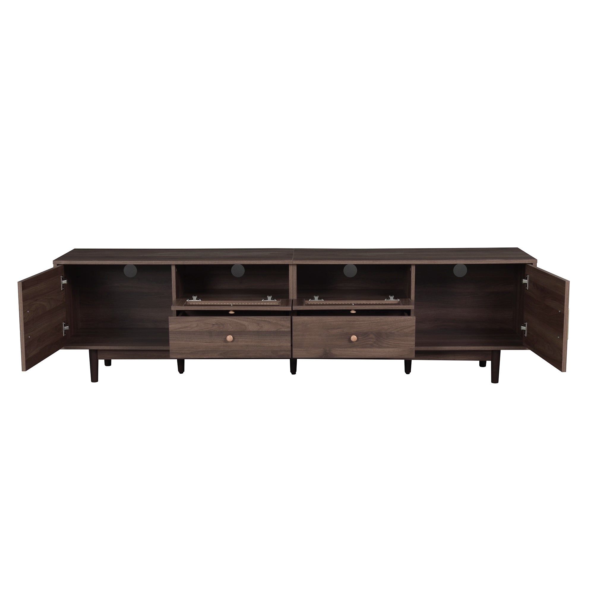 76" TV Stand with Drawers for Modern Living