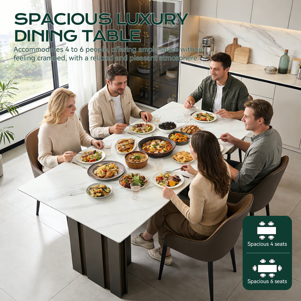 69.30 Inch Rectangular Dining Table