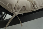Outdoor Lounge Chair Cushion Replacement Set - Khaki