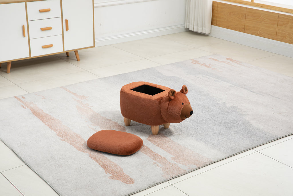 Blake the Bear Storage Ottoman