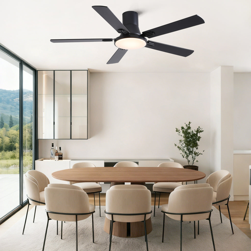 52 Inch Modern Minimalism Ceiling Fan