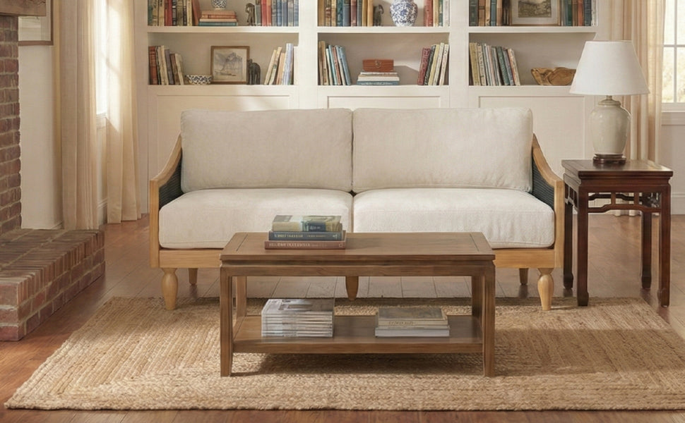 70.9" Mid-Century 3-Seater Sofa Couch