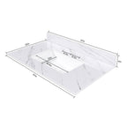 37 Inch Marble Vanity Top