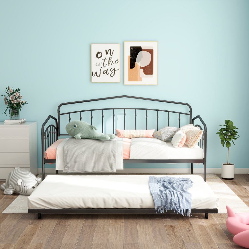 Fox Twin Daybed With Twin Trundle