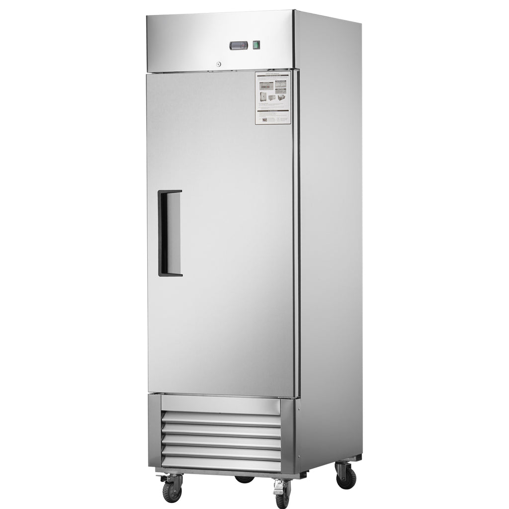 27"W Commercial Refrigerator with Solid Door
