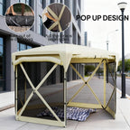 11 x 11ft Pop Up Tent with Removable Roof Cover