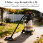 Wet Dry Vac - 8 Gallon, 6 Peak HP 3-in-1 Shop Vacuum