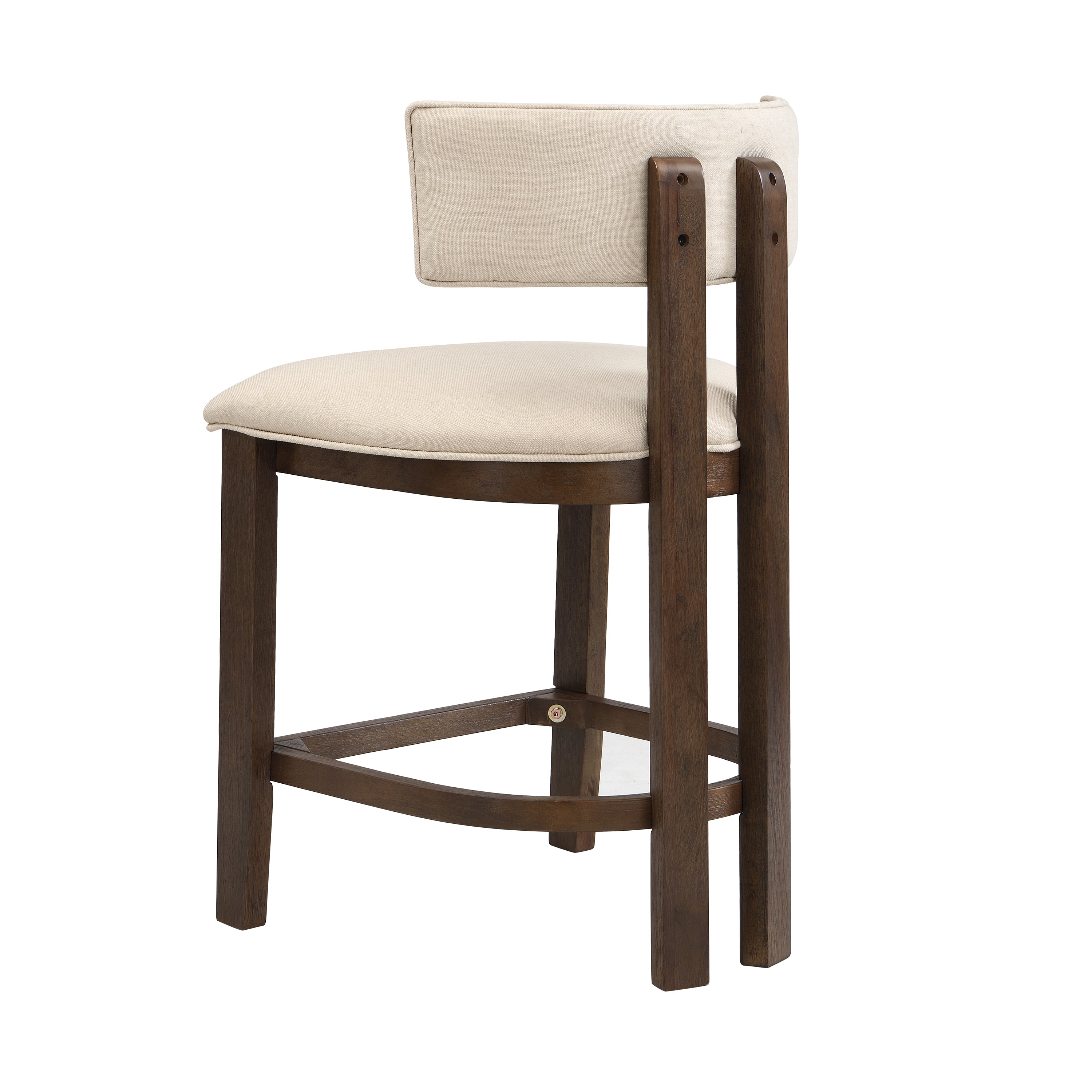 26" Counter Height Bar Stool, Upholstered Counter Stools (Set of 2)