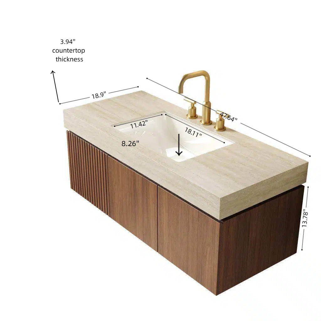 MURI 48" Bathroom Vanity & Sink