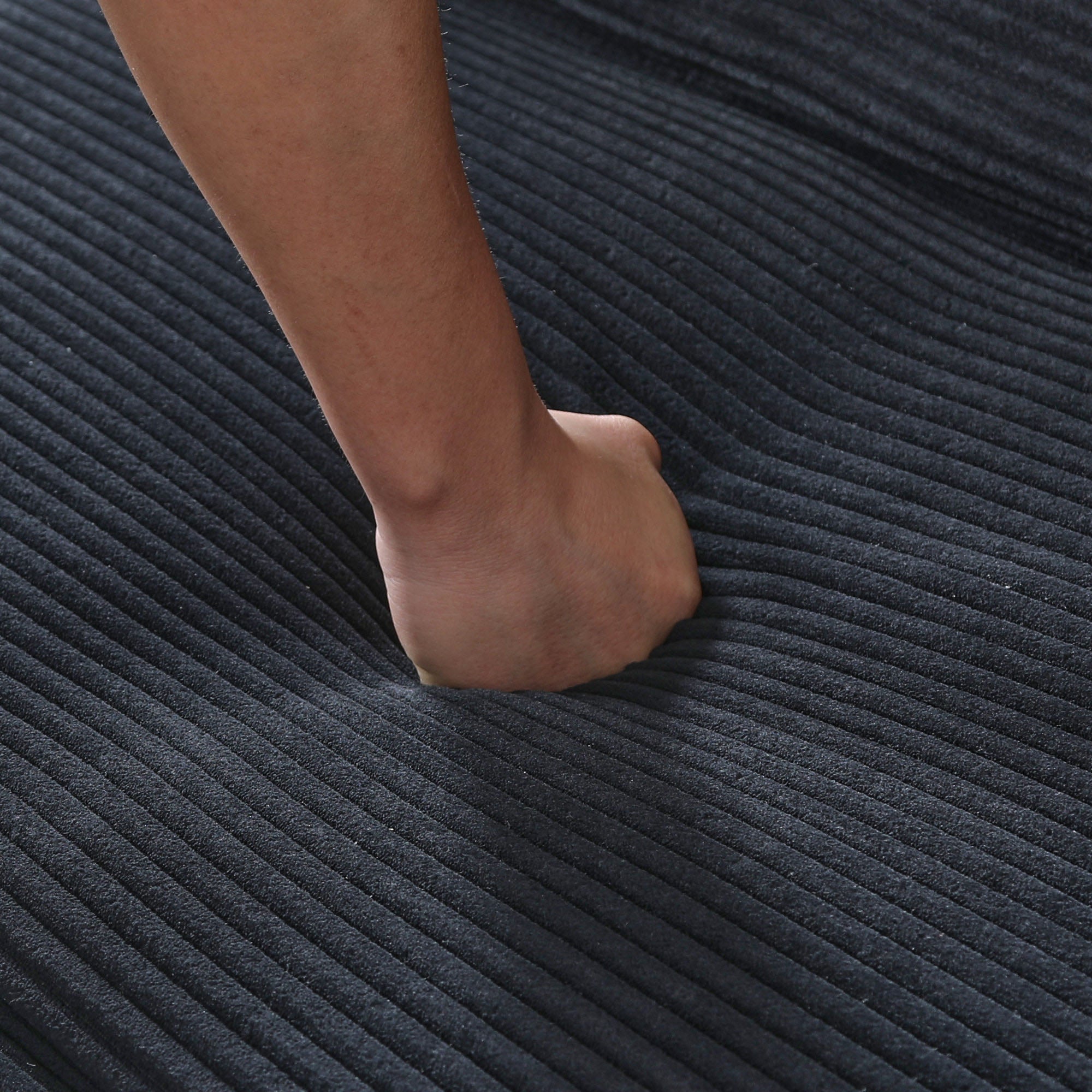 66-Inch Corduroy Sofa Bed
