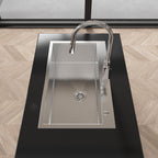Stainless Steel Kitchen Sink - 32"x19" Single Bowl