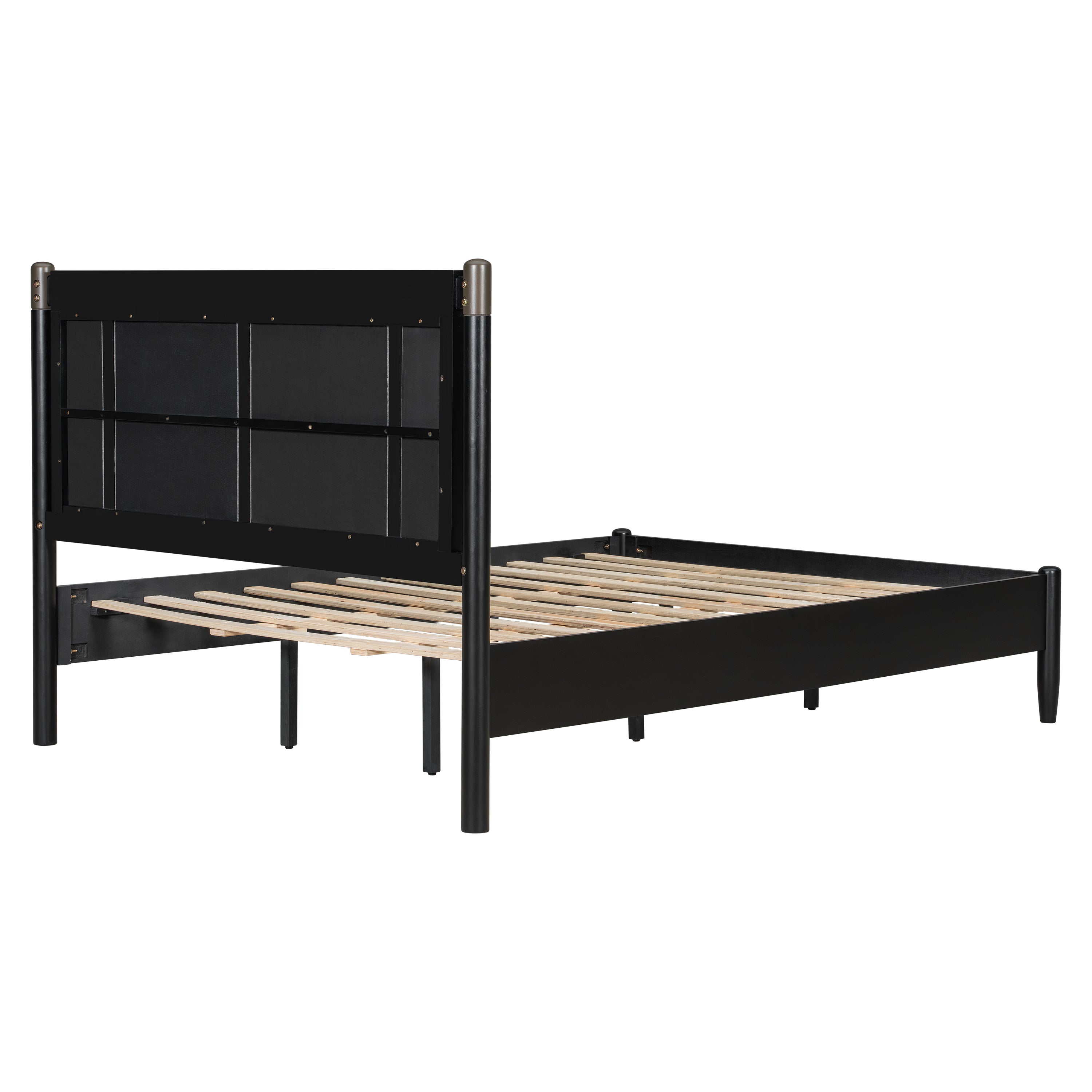 Solid Wood Queen Bed